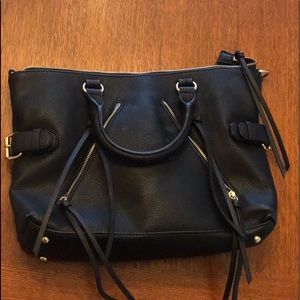 Large black purse